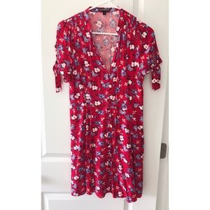 Express floral dress